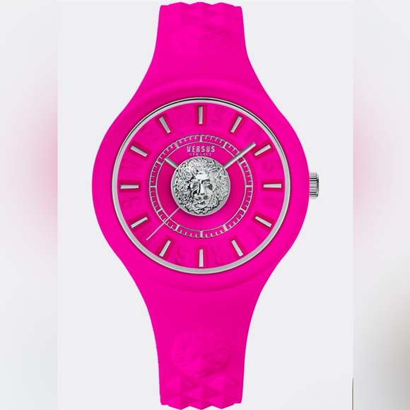 Versus Versace Accessories - Versus Versace Silicone Watch with Matching Round Case NWT